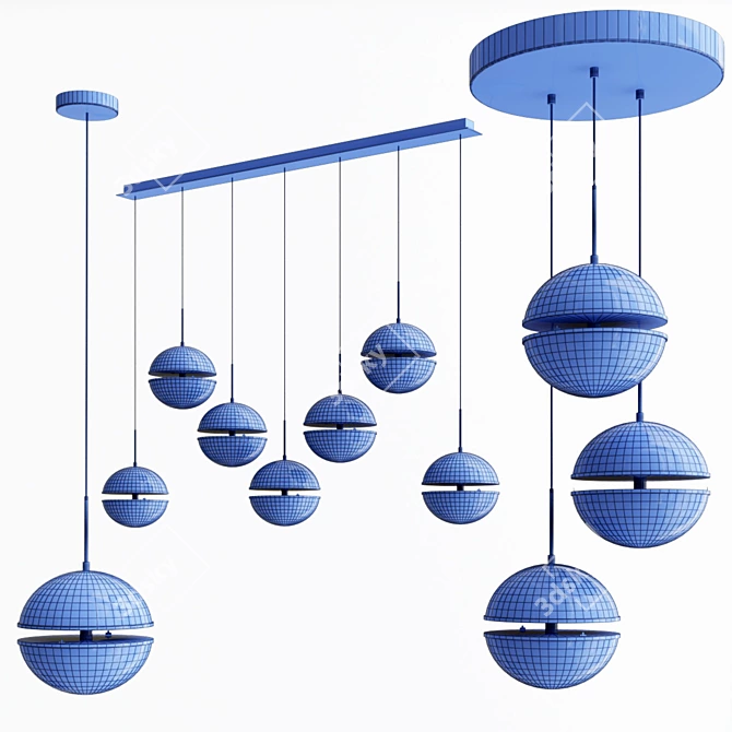 Debert: Stylish Design Lamps 3D model image 3