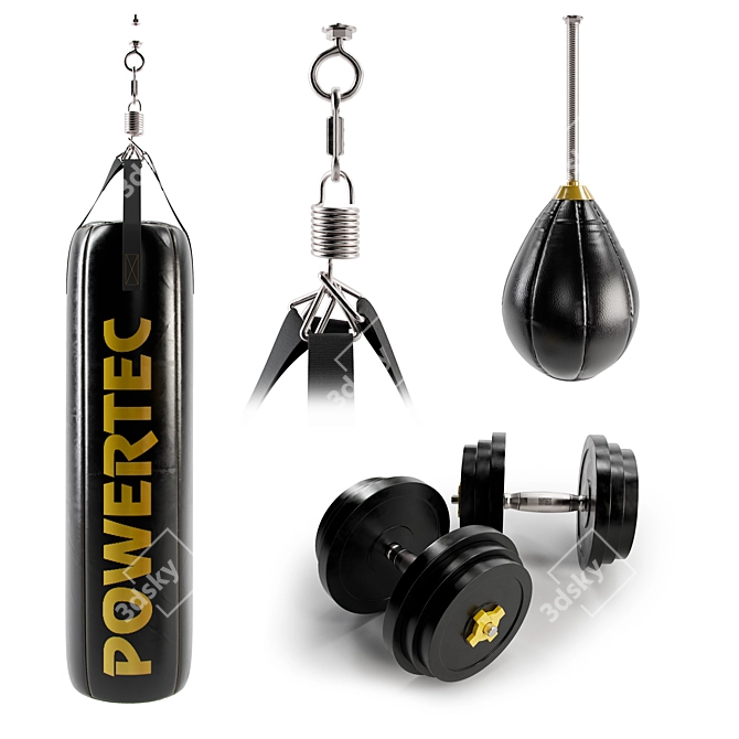 Ultimate Boxing Gym Video 3D model image 4