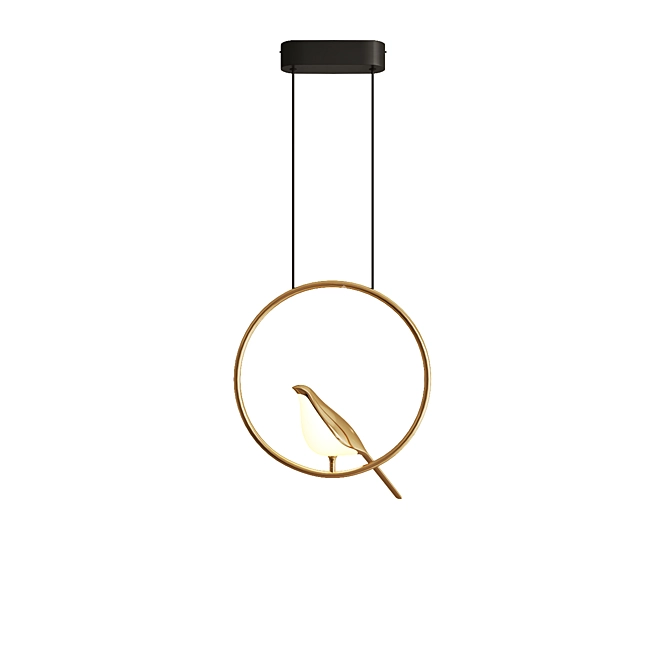 Enchanted Flight Pendant Lamp 3D model image 6