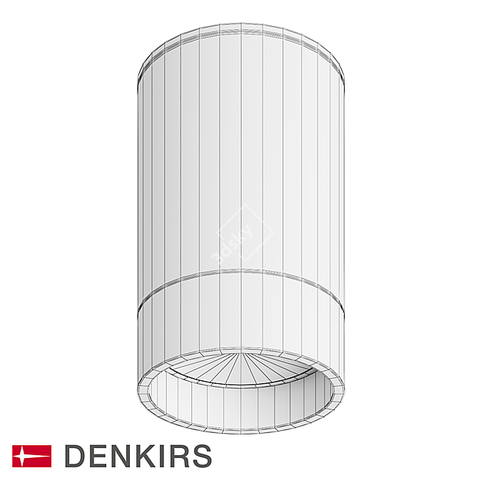 Versatile Aluminum Spot Light - DK2050 3D model image 3