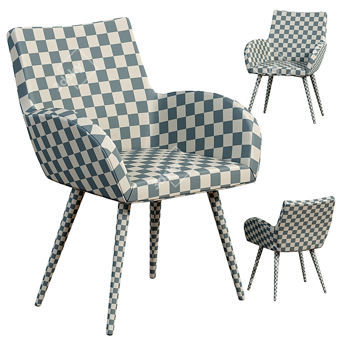 2014 Henrik Chair - Modern Designer Seating 3D model image 4