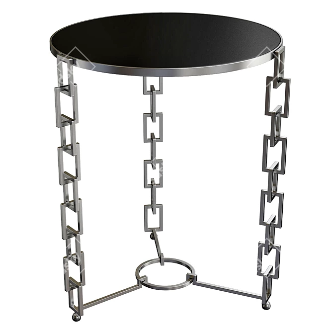 Elegant PAIVA Side Table V2 3D model image 1