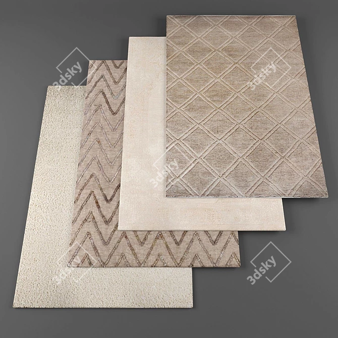 Esprit Decor Rugs Collection 3D model image 1