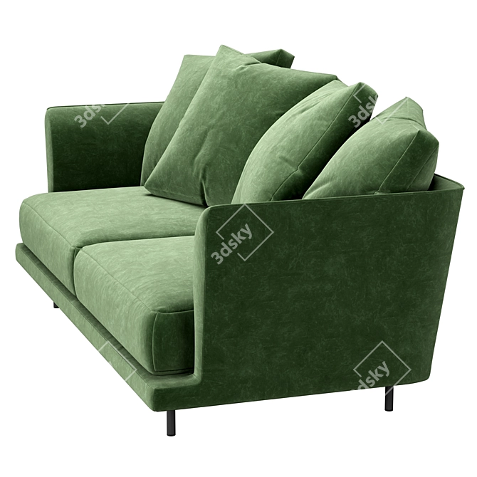 Fashionably Regal: Ditre Italia Royal Maxi Sofa 3D model image 2