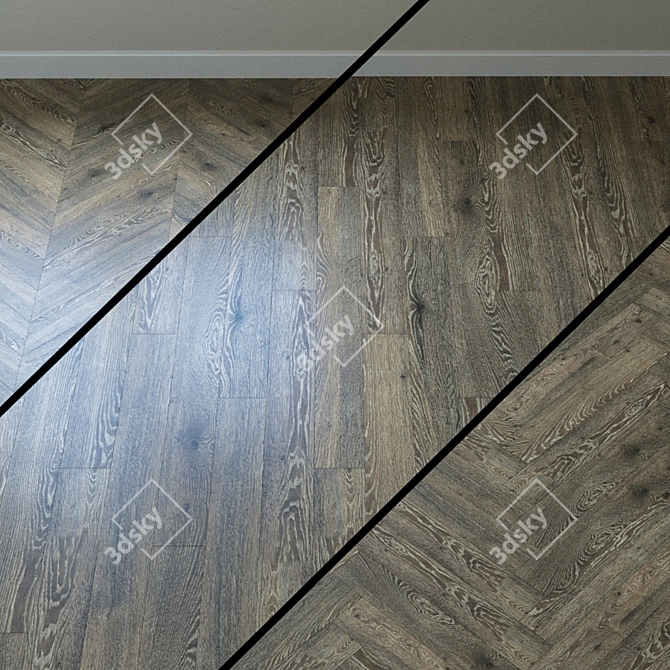 Egger Pro Medium EPL049: Natural Oak Beauty 3D model image 1