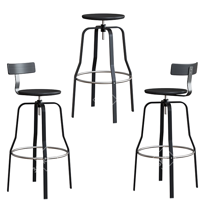 La Palma GIRO Bar Stool 3D model image 3