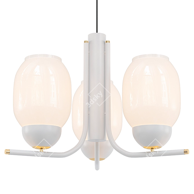 Elegant Delight Chandelier 3D model image 1