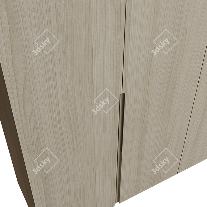 Designer Wardrobe, Perfect for Closet or Bedroom 3D model image 2