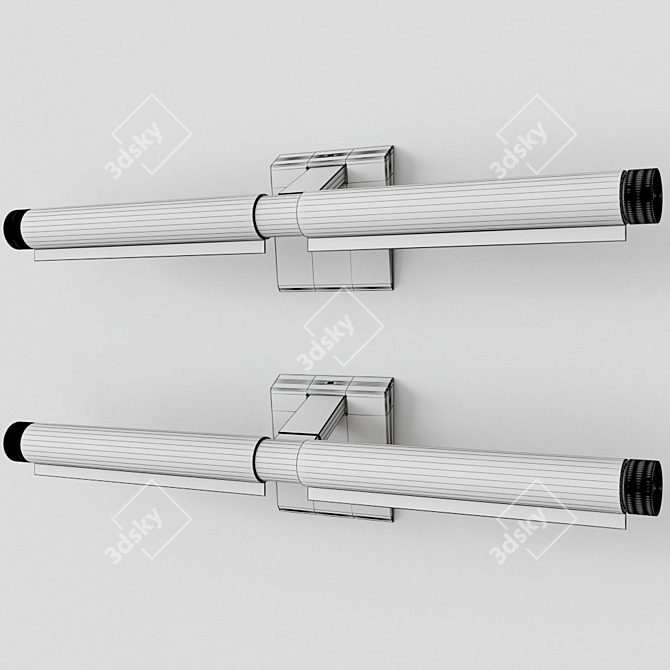  Spanish Metalarte Walace Wall Lamp 3D model image 2