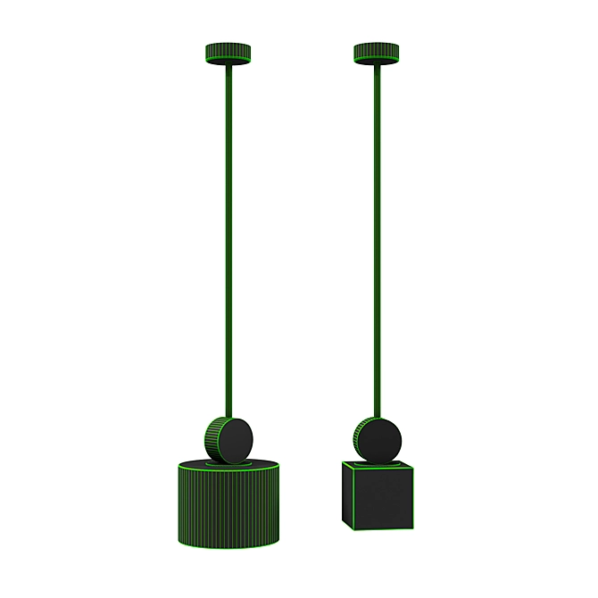 Eichholtz Etruscan Pendant Lamps 3D model image 5