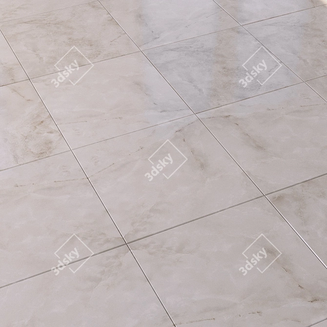 Giardini Marble Tiles 60x60 3D model image 4