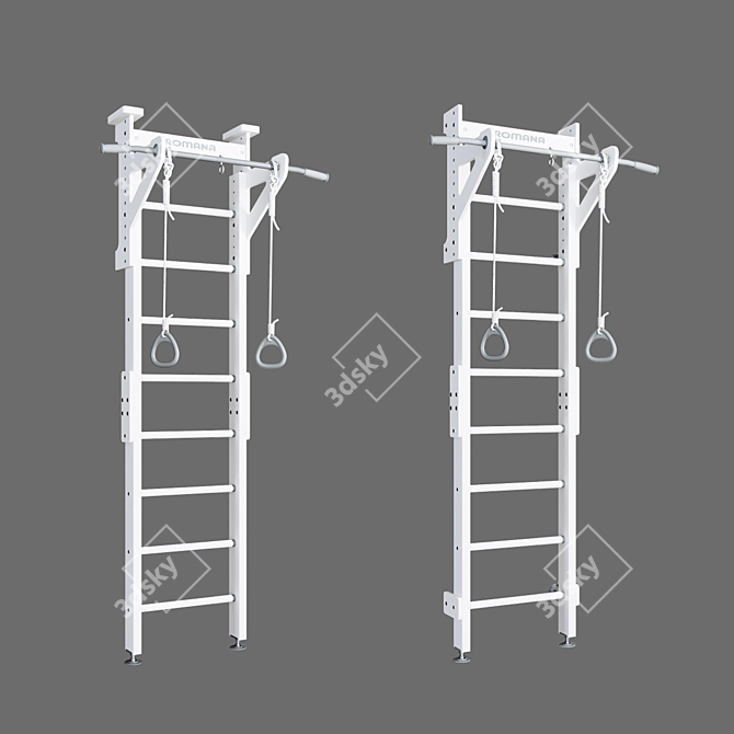 ROMANA ECO1.1 Wall Gym Set 3D model image 1
