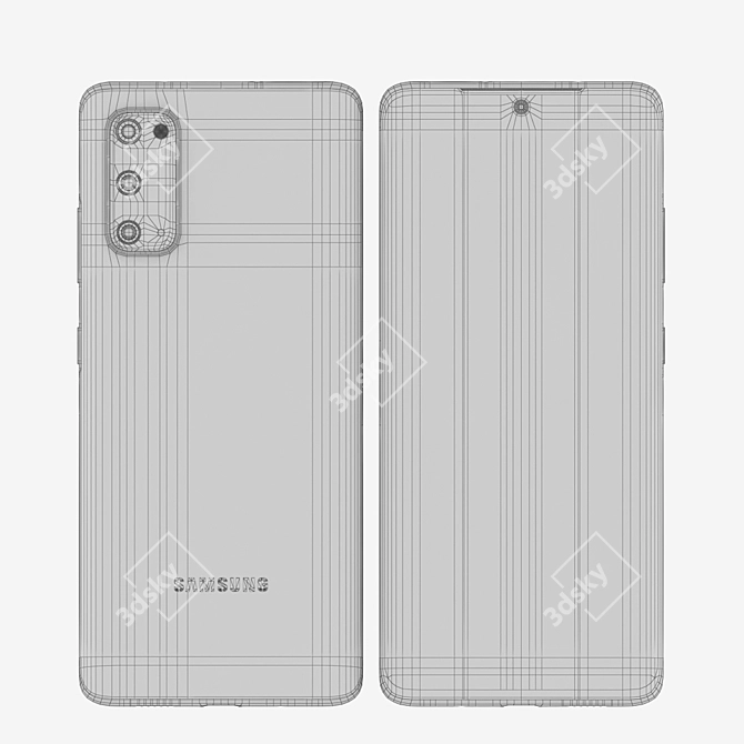 Samsung Galaxy S20: Experience True Colors 3D model image 5