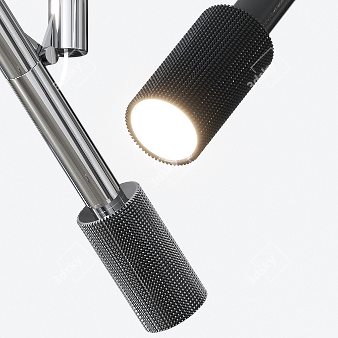 Delta XY180 LED Adjustable Ceiling Lamp 3D model image 2