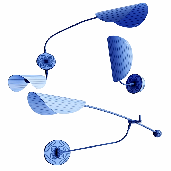 Versatile Funambule: Stylish, Adjustable & Compact 3D model image 2