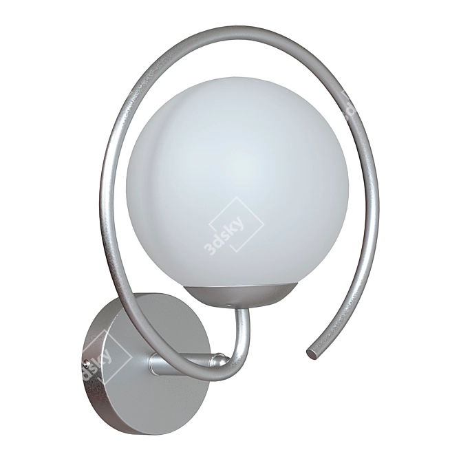 Modern Italian Wall Lamp: Galio SL418.401.01 & SL418.101.01 3D model image 3