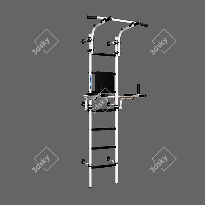 ActiveWall ROMANA S10: Space-Saving Swedish Wall 3D model image 1
