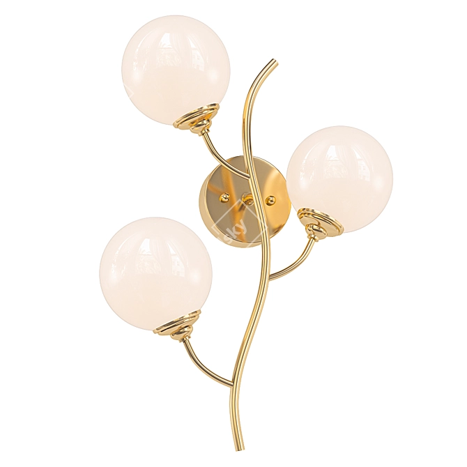 Grapes Wall Lamp 3D model image 1