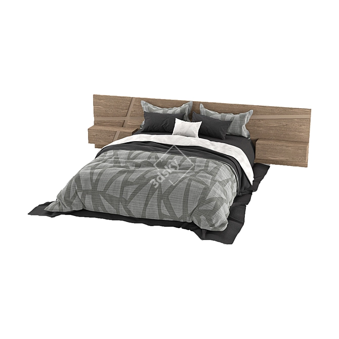 Title: Modern Poliform Furniture Set 3D model image 2