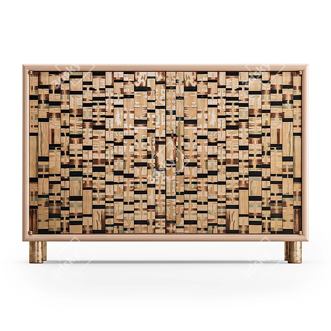 Luxury Acadia Commode 3D model image 1