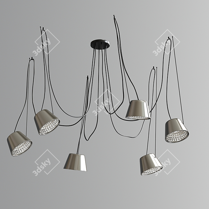 Ole Sento Pendant Lamp Set 3D model image 2