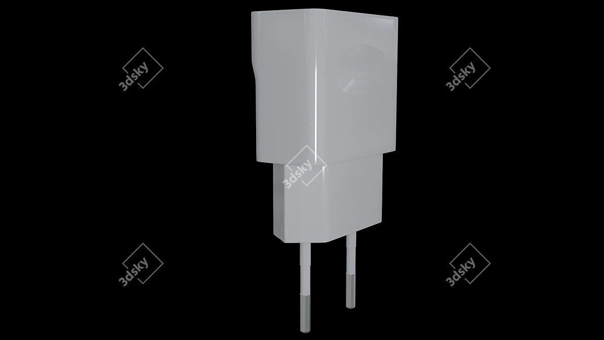 Huawei Charger: High-Quality, Multi-format Compatibility 3D model image 3