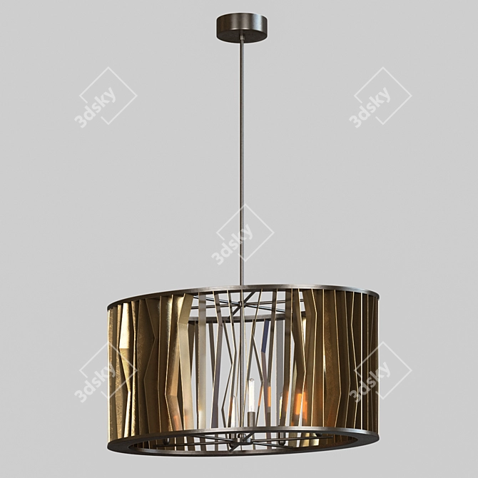 Cyclope Chandelier - Illuminate with Style 3D model image 1