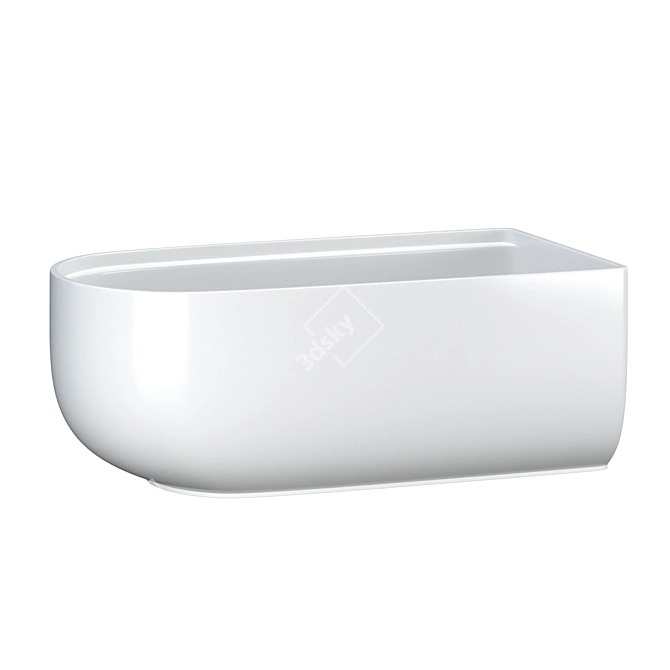 FEBE 1500: Luxurious Ceramic Bathtub 3D model image 2