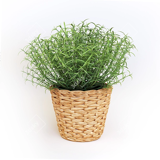 FEJKA Artificial Potted Plants: Lifelike Décor 3D model image 3