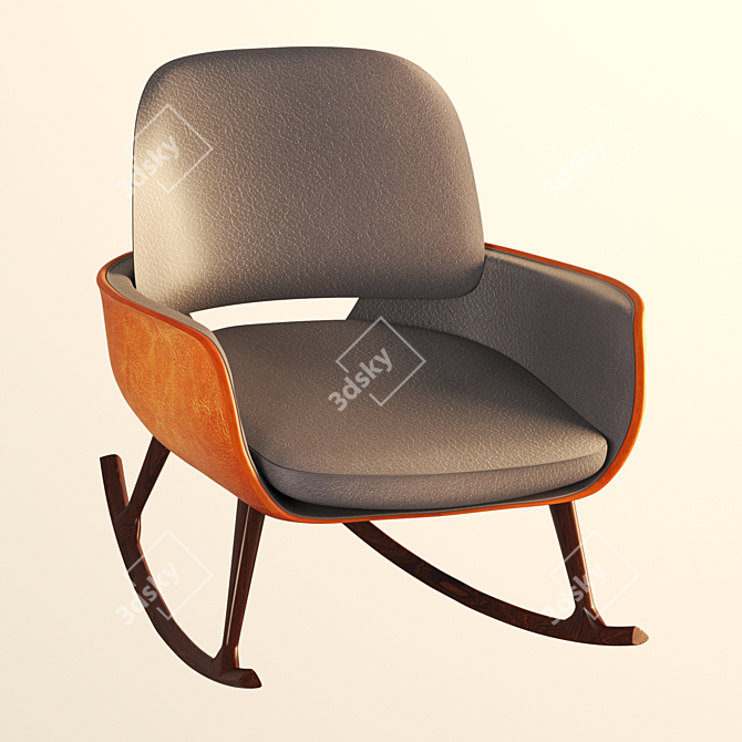 Elegant Martha Chair by Lazzeroni 3D model image 7