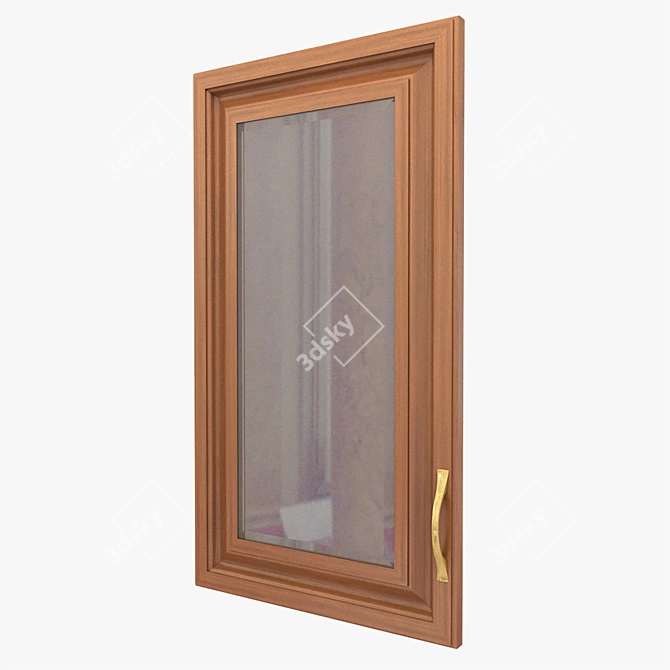 Classic Cabinet Door - 3D Model 3D model image 1