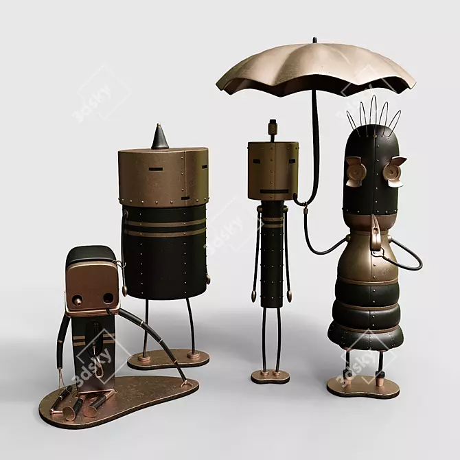 Mechanical Marvels Collection 3D model image 1