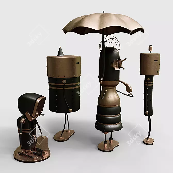 Mechanical Marvels Collection 3D model image 2