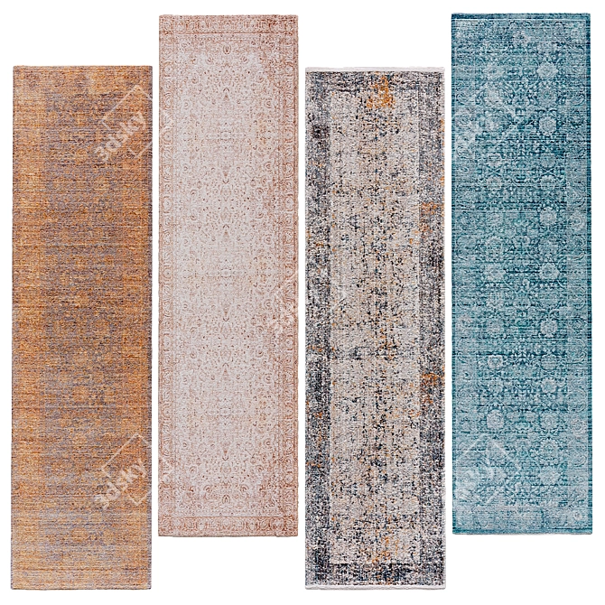 Stylish Carpet Runners | 014 3D model image 1