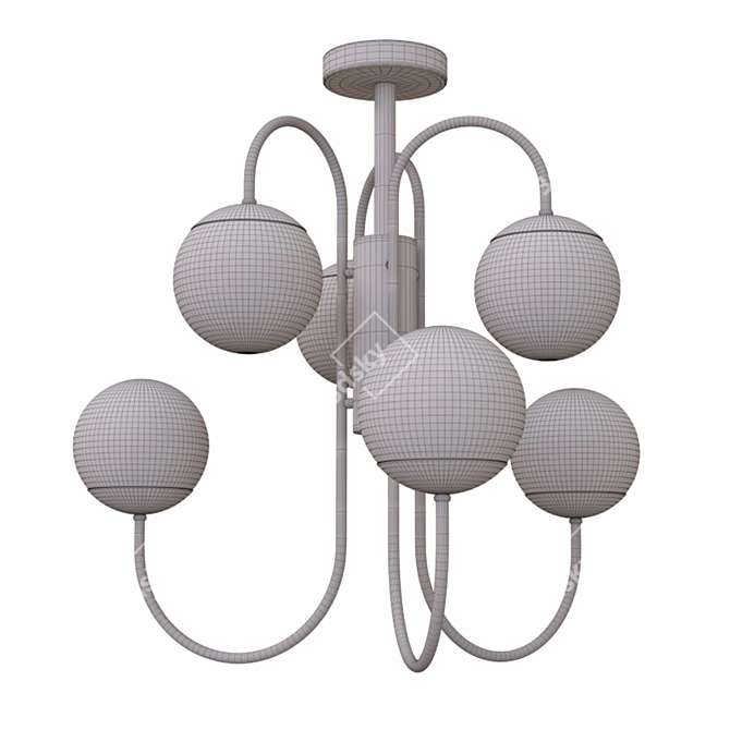 Stilfort Miracle Chandelier: Elegant Lighting Solution 3D model image 3