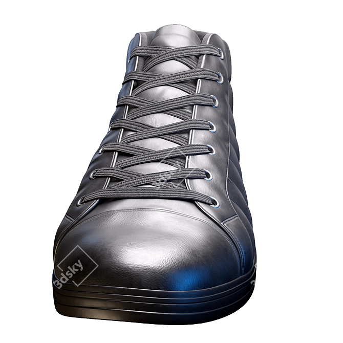 Realistic 3D Shoe Model 3D model image 12