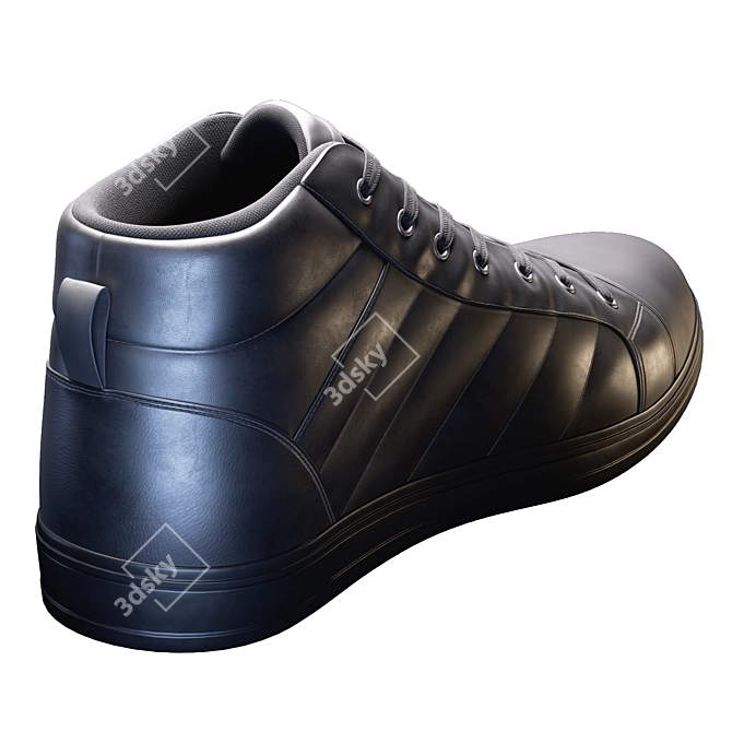 Realistic 3D Shoe Model 3D model image 14