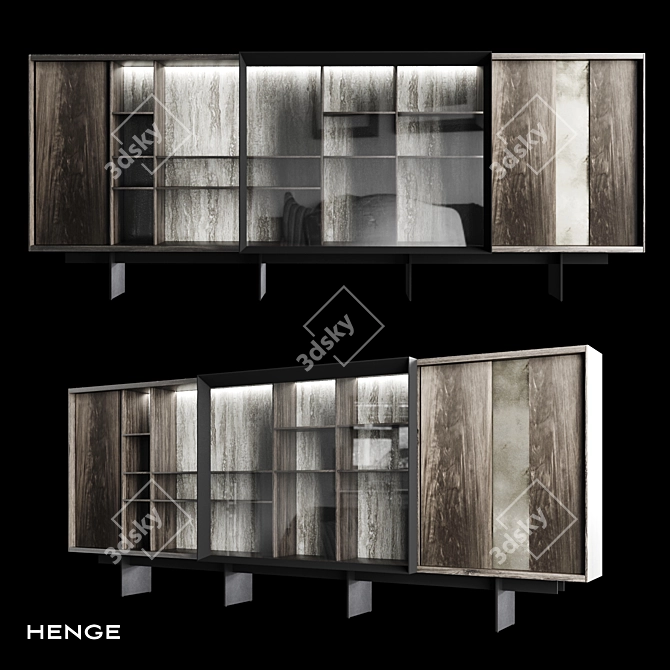Henge Loom Program: Innovative Console 3D model image 1