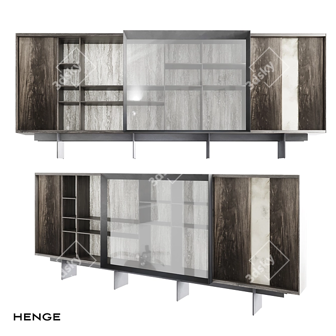 Henge Loom Program: Innovative Console 3D model image 2