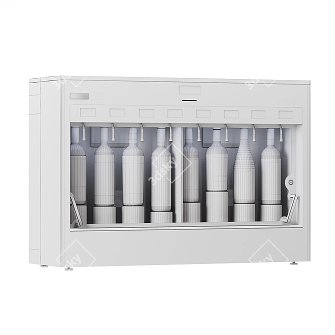 Enomatic Elite Wine Dispenser: Effortless Wine Enjoyment 3D model image 2