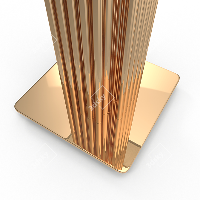 Elegant Stoa Table Lamp 3D model image 4