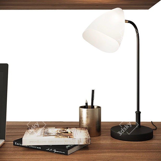 Andersen Writing Desk 3D model image 3