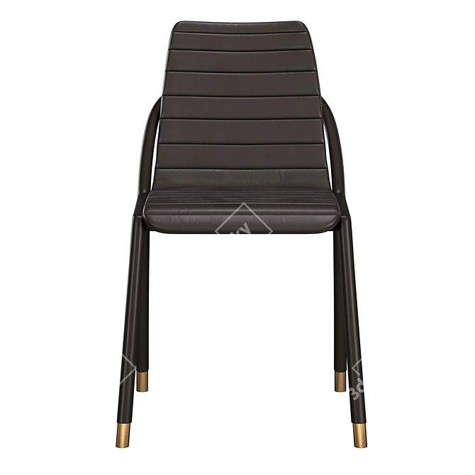 Elegant Joyce Chair: A Blend of Tradition and Modernity 3D model image 2