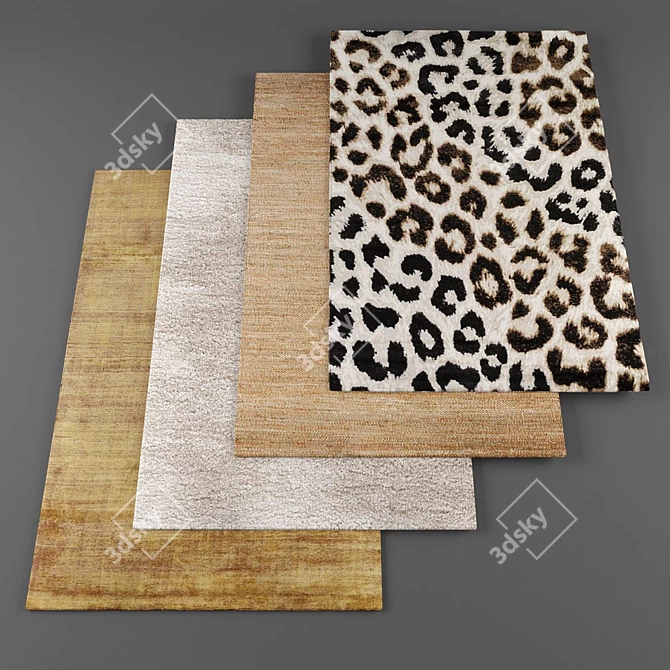 Elegant Esprit Decor Rugs 3D model image 1