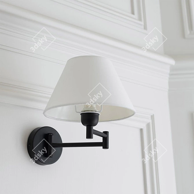 Modern Swivel Luminaire, Nyna 3D model image 4