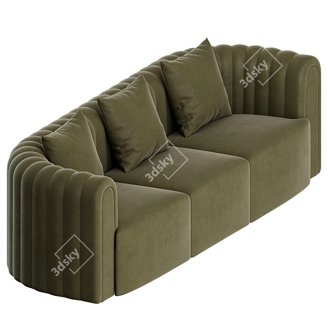 Sancal Core Sofa: Stylish and Modern 3D model image 5