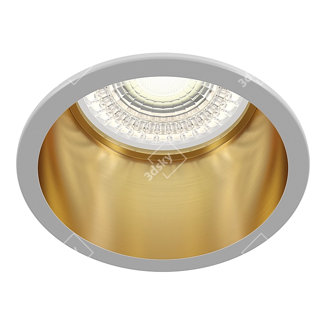 Reif DL049-01WG Maytoni Recessed Lamp 3D model image 1
