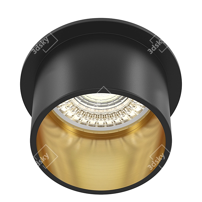 Versatile Recessed Lighting Solution 3D model image 1