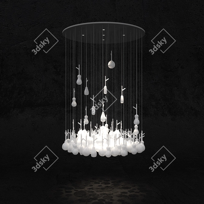 Elevating Blooms: Lasvit Vases 3D model image 2