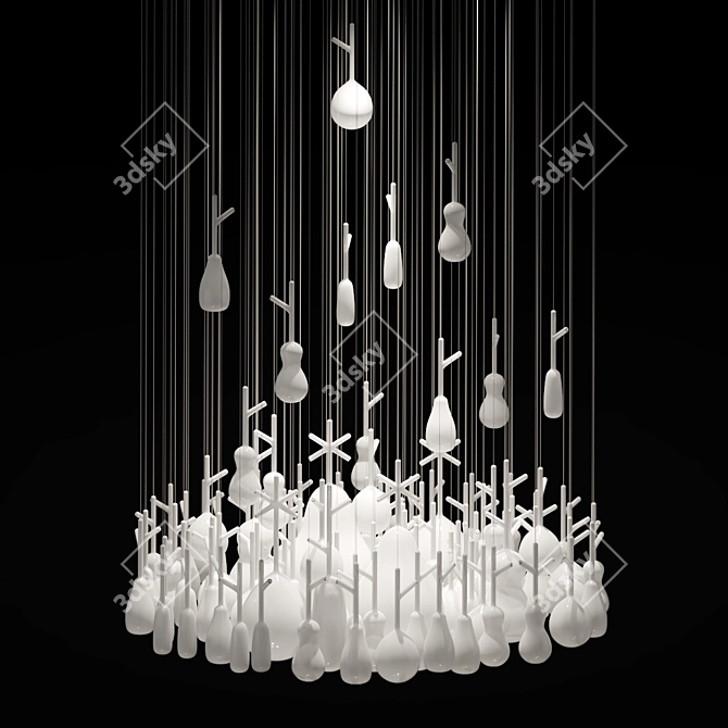 Elevating Blooms: Lasvit Vases 3D model image 5
